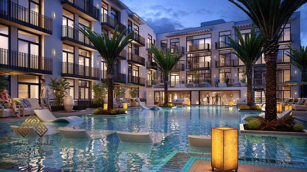 9 Elegant Apartments starting from 368k Dubai residential Complex V tower