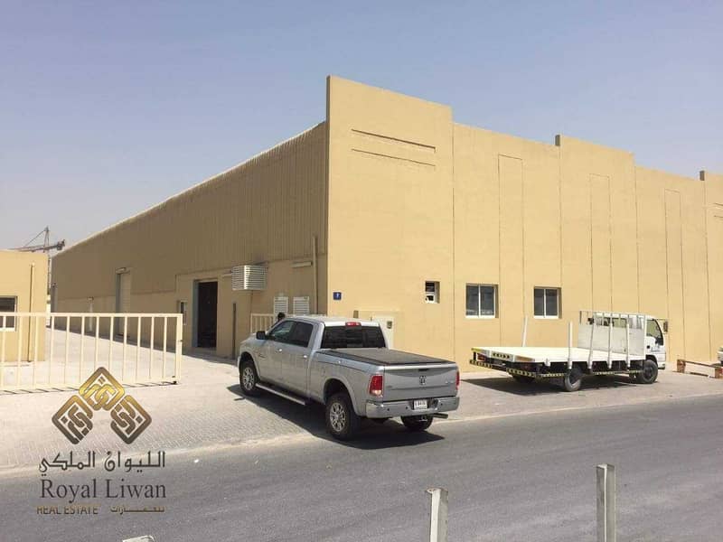 Jebel Ali 1 Sizable  warehouse for Rent suitable for any factory to Start