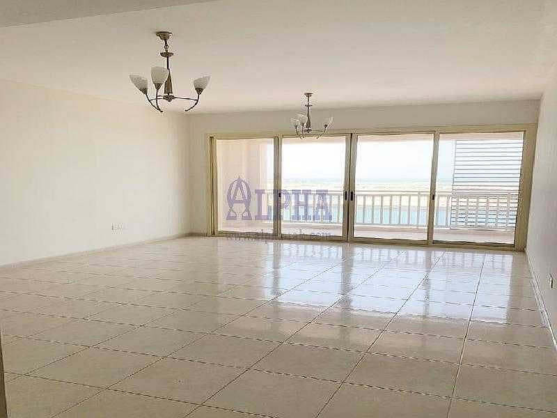 4 Spacious 2BR with Sea view! Unfurnished