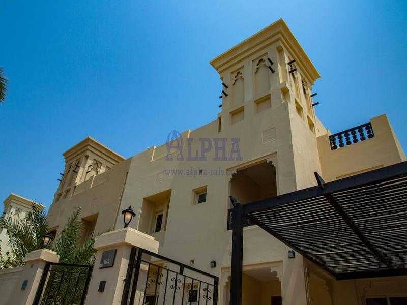 4 Bedroom| Duplex Villa Al Hamra Village