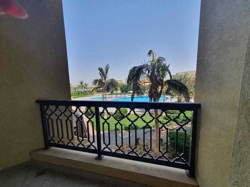2 Pool and Garden View | Unfurnished studio