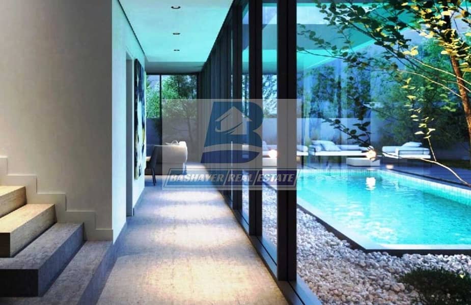 7 Independent villa with privet pool in Sharjah | 5% down payment |Forest Gated Community