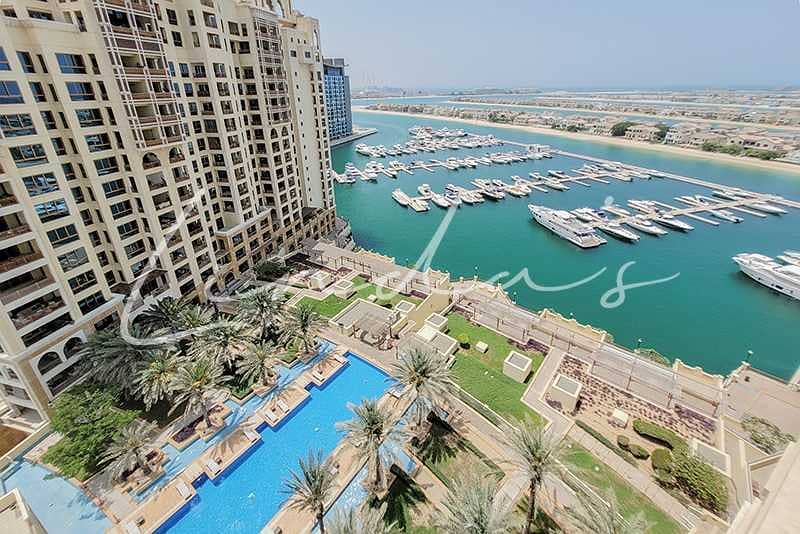 HIGH FLOOR |DIRECT ACCESS TO MALL|MARINA POOL VIEW