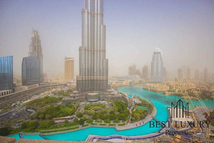 7 Burj view penthouse with study room