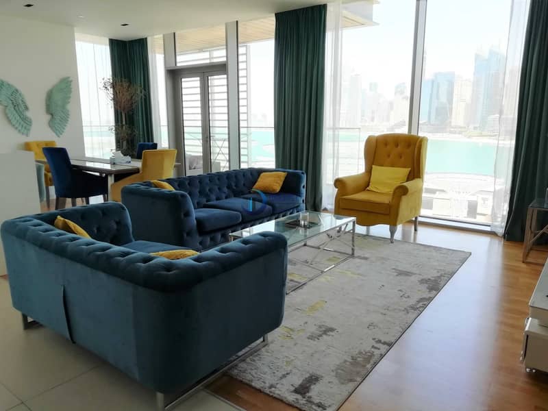 Fully Furnished |  Luxury 3BR | Bluewaters