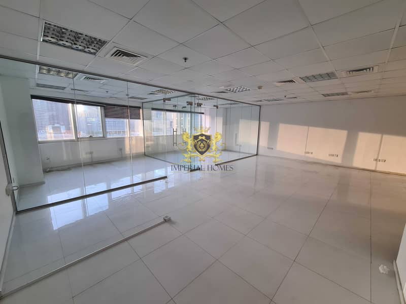Fitted Office 2 Glass Room + Hall + Reception in HDS Tower Fitted Office 2 Glass Room + Hall + Reception in HDS Tower