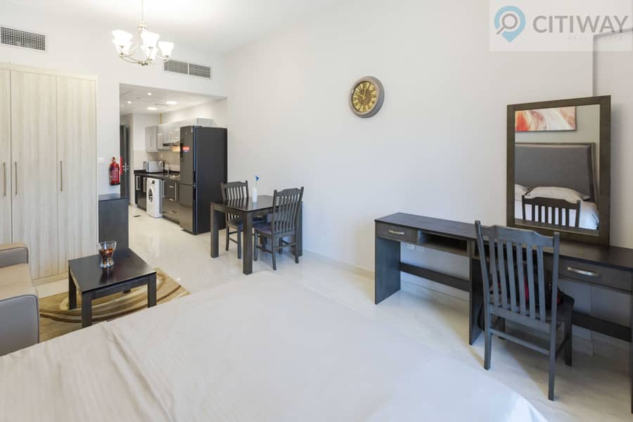 3 Fully Furnished | Balcony | Spacious Studio