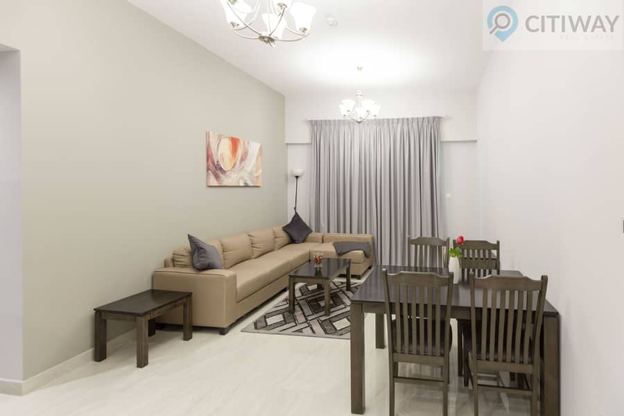 Fully Furnished 1 BR | Balcony | Spacious