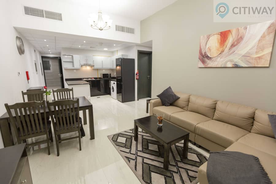11 Fully Furnished 1 BR | Balcony | Spacious