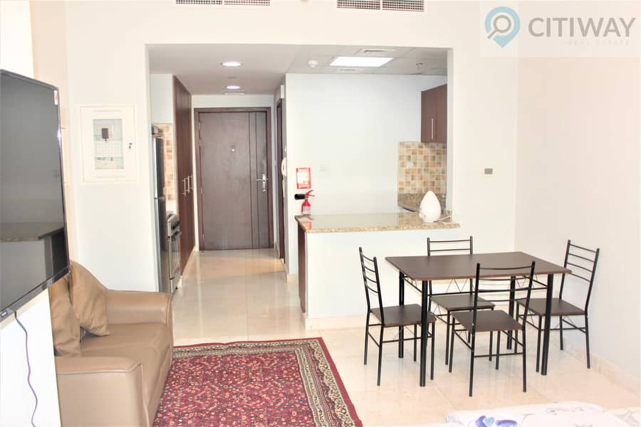 3 Fully Furnished Studio | with Balcony | Business bay