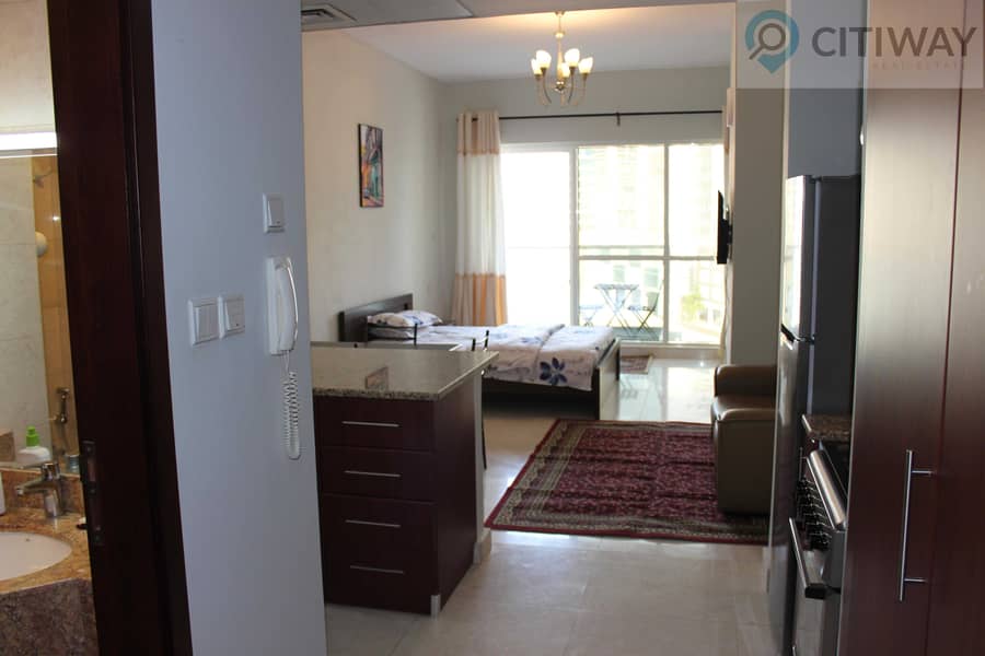 8 Fully Furnished Studio | with Balcony | Business bay