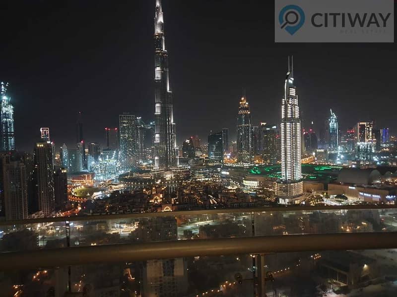 11 Furnished 2BR | Full Burj Khalifa View