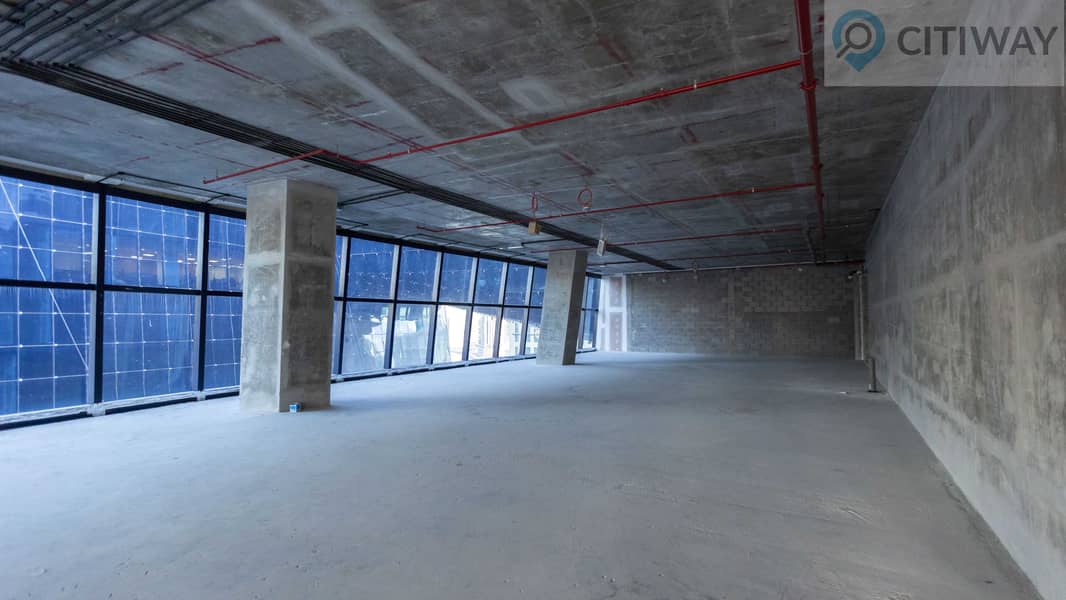 10 Panoramic View | Full Floor | Shell and Core Office