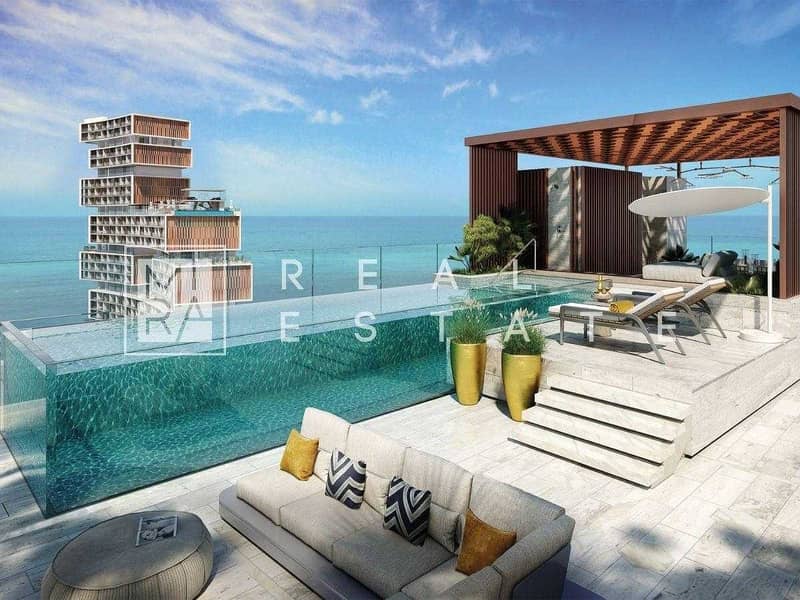 5 High-End Iconic Luxury | Exclusive Full Sea View | 2 Bedroom Apartment