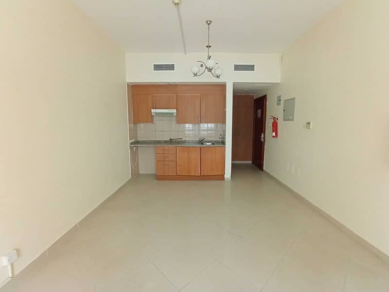 No Deposit Specious Studio Apartment Building wardrobe just in 15999/-In Al Khan area