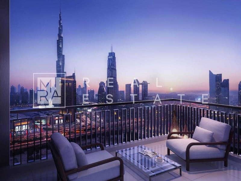 Exclusive Higher Floor 1 Bedroom Apartment | Modern Elite Design | Burj Khalifa View