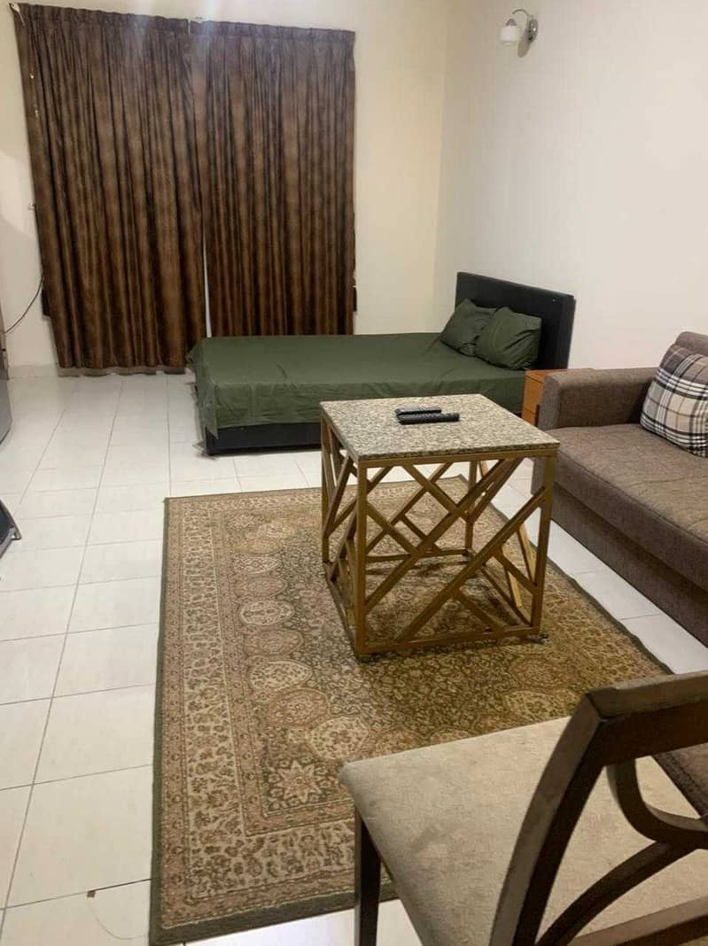 6 Fully Furnished Studio Available in Khalifa City A