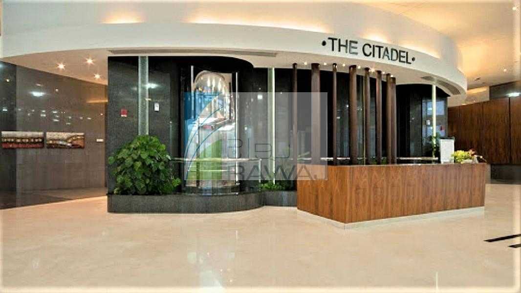 FITTED OFFICE WITH GLASS PARTITION  FOR RENT AT THE CITADEL