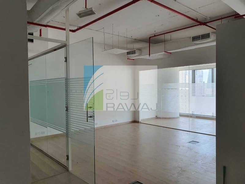 3 FITTED OFFICE WITH GLASS PARTITION FOR SALE AT THE CITADEL