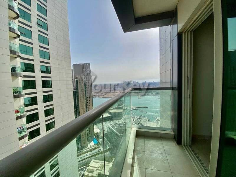 5 Higher Floor 1BR with Balcony | Marina View