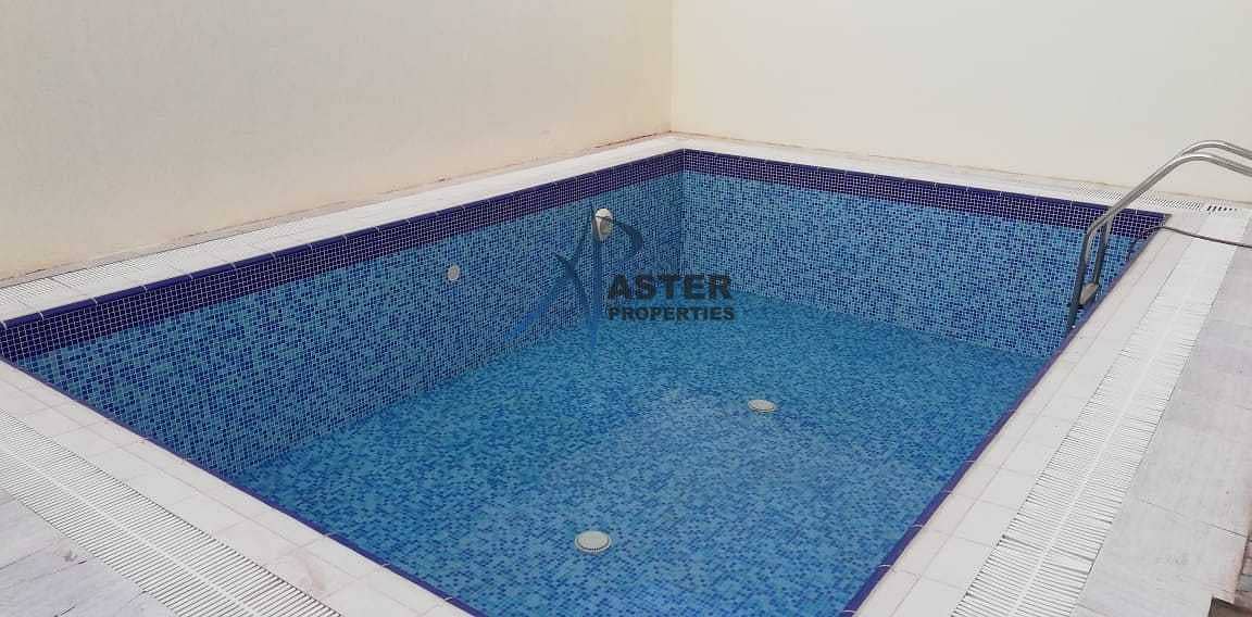 16 Stunning 5 Bedroom Pool Villa|Driver Room|Basement Parking Al Mushrif