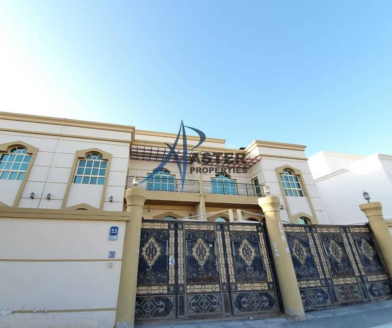 Separate Entrance 6BR Villa Khalifa City A