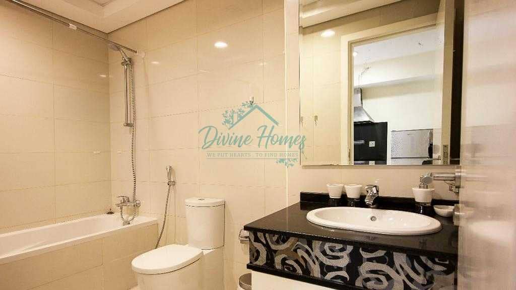 9 Furnished Studio for Sale | Close to Dubai Mall area | Reserved Parking