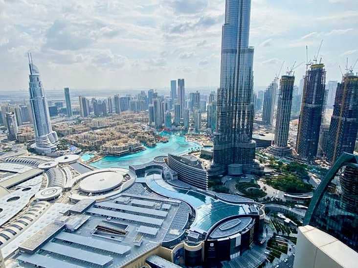 5 Furnished 4 Beds + Maids  Burj and  Fountain Views