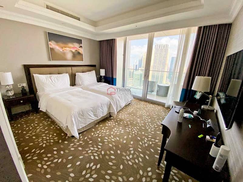 14 Furnished 4 Beds + Maids  Burj and  Fountain Views