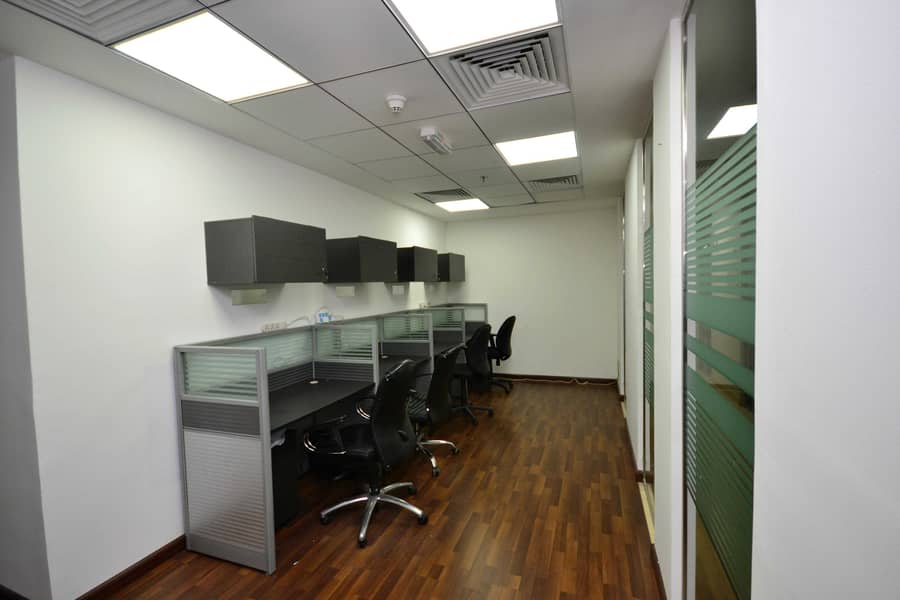 Estidama Contract with Flexible Desk Space