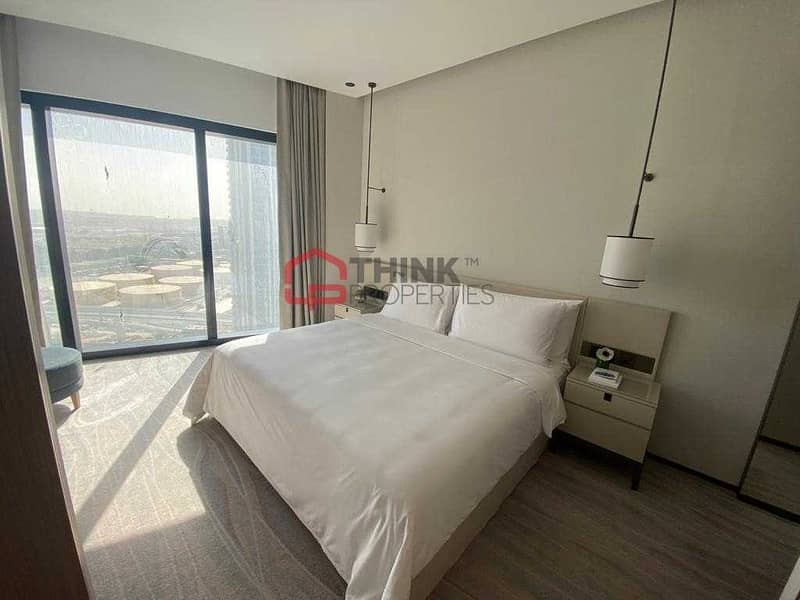 3 1BR Serviced Apartment with City + Marina Views
