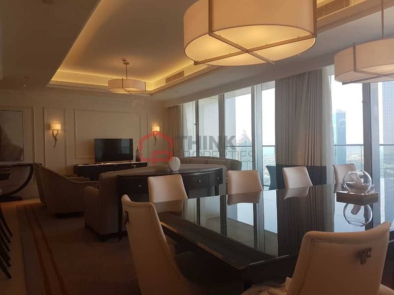 5 Unique 4BR + Maids High Floor DIFC Views