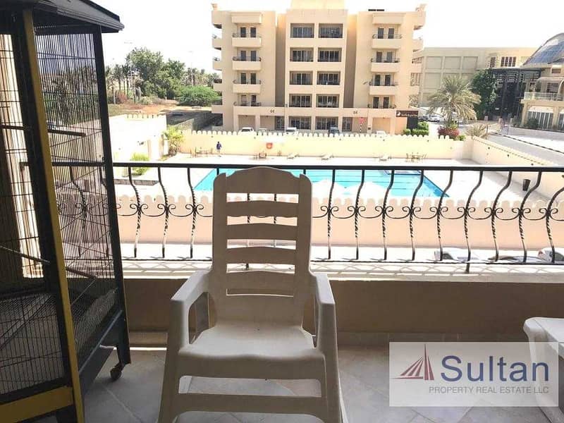 Huge Furnished Studio Behind Al Hamra Mall