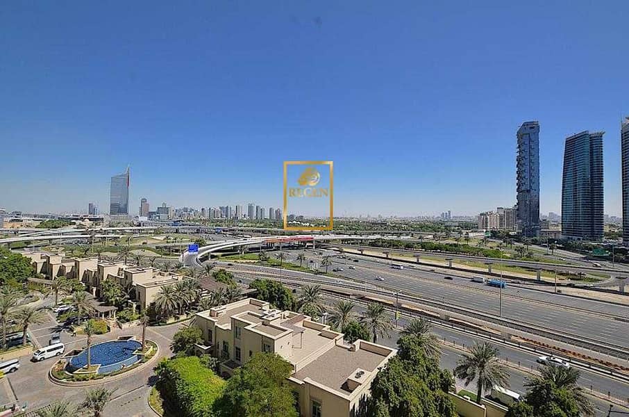 10 Marina & Pool View - Three Bedroom Hall Apartment  For SALE in Emaar Six Towers - Chiller Free