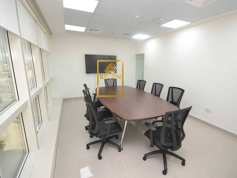 2 Furnished & Serviced Office Spaces in prime location in Oud Metha