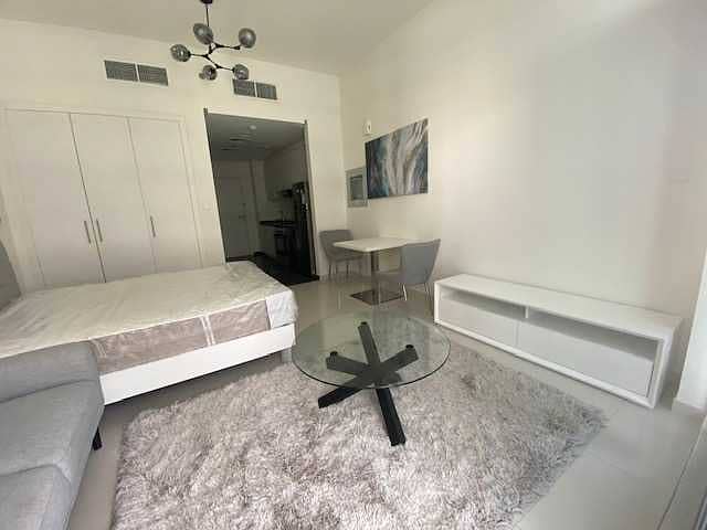 Fully Furnished Studio | Rent Payable in Multiple Chqs