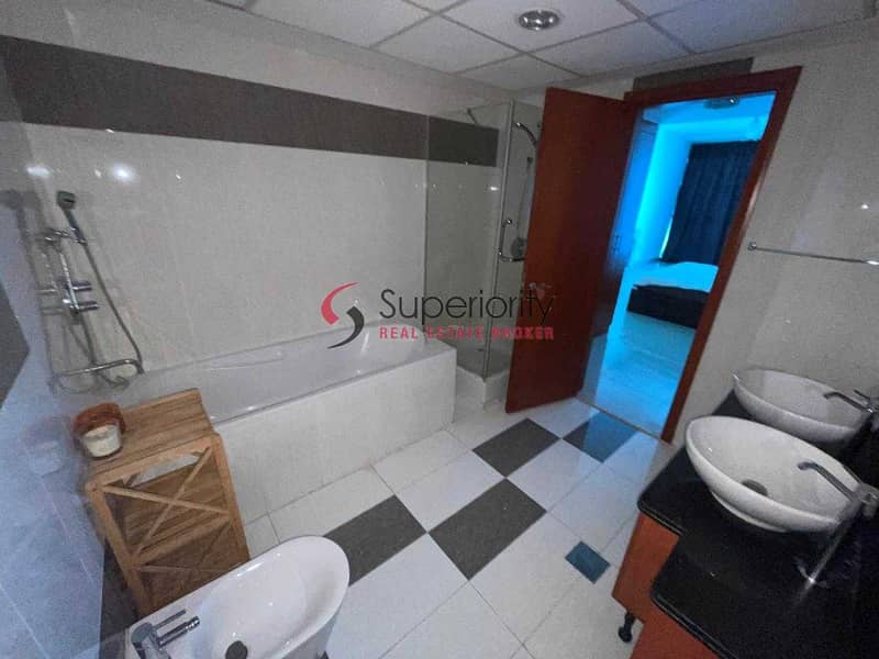 25 Furnished | Good Condition | Amazing Layout | 1Bedroom For Rent in Park Towers B