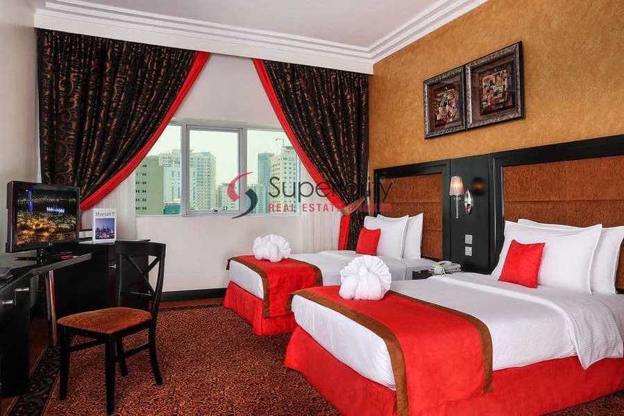 8 Mutiple Elegant Units | Fully furnished | Including all at Royal Grand Suit Hotel in Sharjah