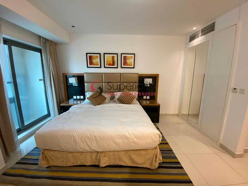 3 High End | Well Maintained | Furnished Studio With Balcony | Capital Bay