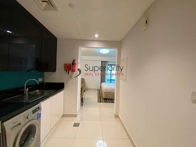 5 High End | Well Maintained | Furnished Studio With Balcony | Capital Bay