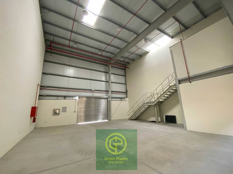 Al Khawaneej (Al Ttay) warehouse 2,300 sq. Ft insulated and high ceiling with office