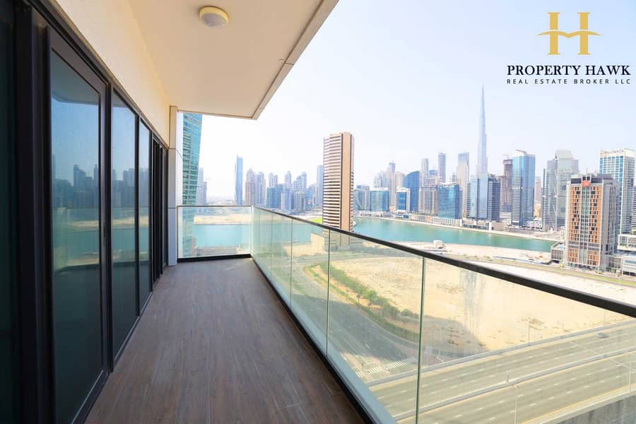 Vacant and Spacious | Burj Khalifa and Canal View