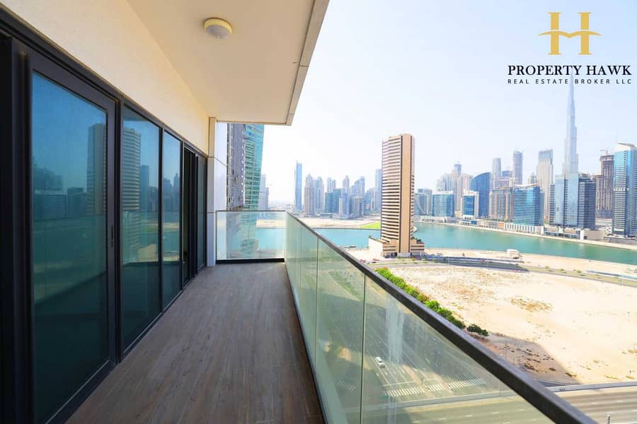 10 Vacant and Spacious | Burj Khalifa and Canal View