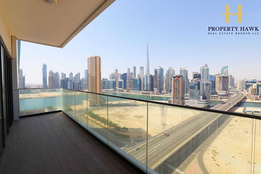 11 Vacant and Spacious | Burj Khalifa and Canal View