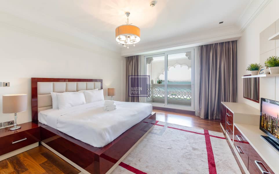 7 Charming Apt with Arabesque Sea View on the Palm Jumeirah
