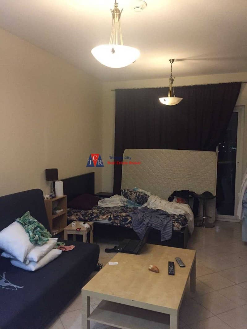 3 Furnished rented studio with parking in  crescent tower IMPZ