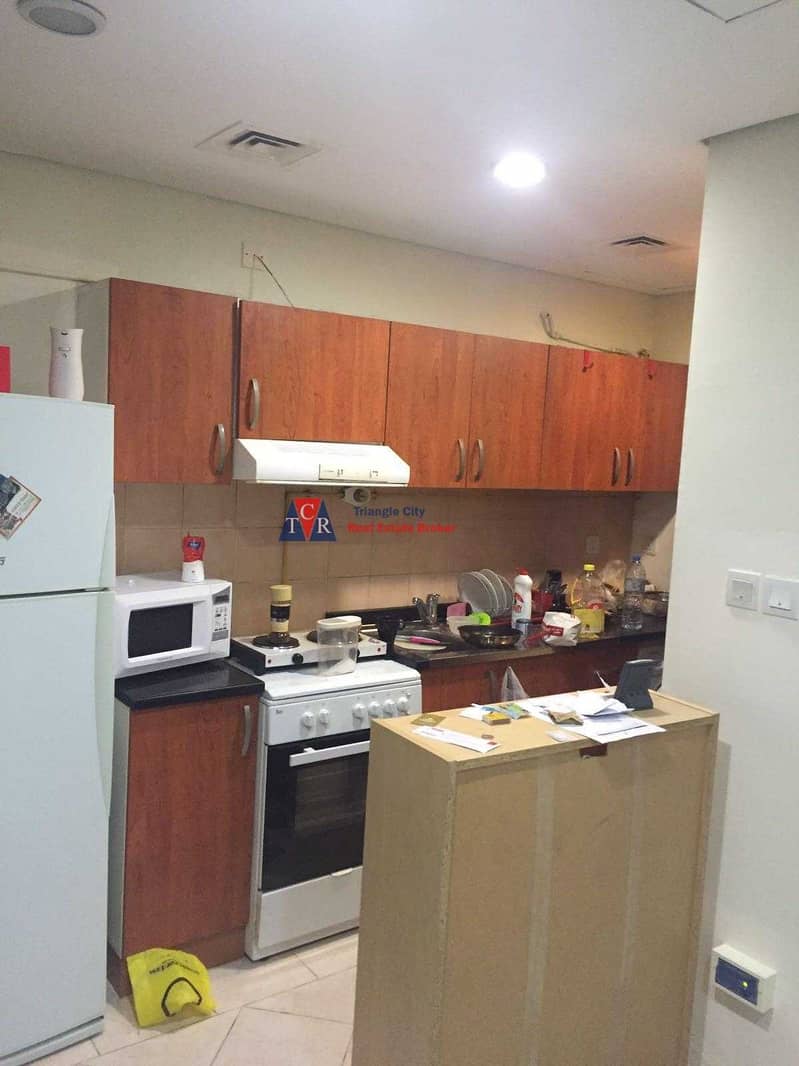 4 Furnished rented studio with parking in  crescent tower IMPZ
