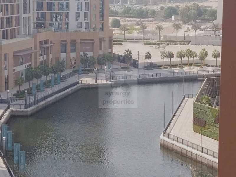 10 2BR+M in Dubai Wharf with Partial Canal view