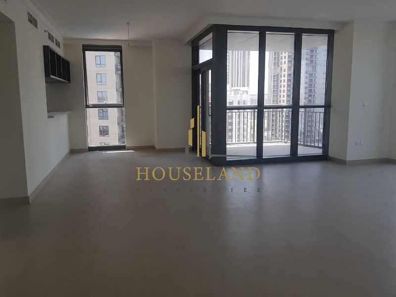 7 SPACIOUS UNBSTRUCTED VIEW |3BR +MAIDS | FULL CREEK AND BURJ VIEW