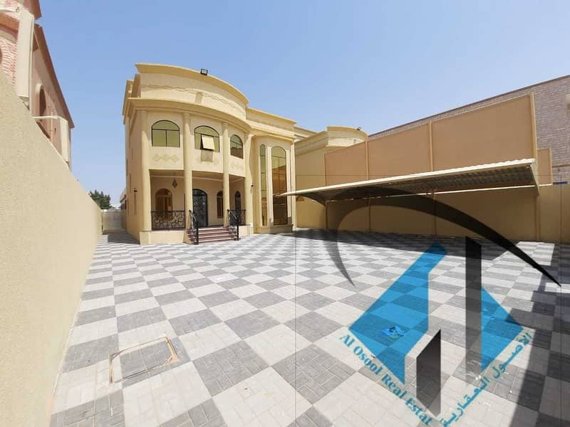 Villa for sale in the emirate of Ajman, al raoda area, European design villa, at a very excellent price _________________ For the owners of luxury and high-end finishing Villa with a land area (5000 feet)